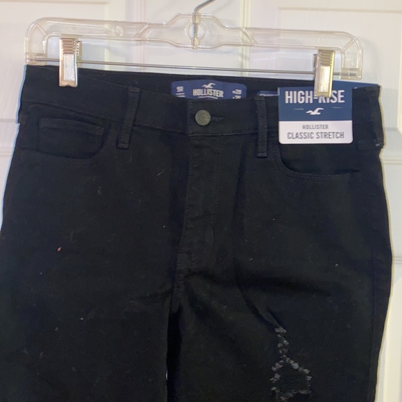 NEW Holllister Classic Stretch High Rise Crop Super Skinny - size 9R - Picture 2 of 10